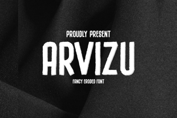 Arvizu: A Grungy Font for Bold Visual Impact