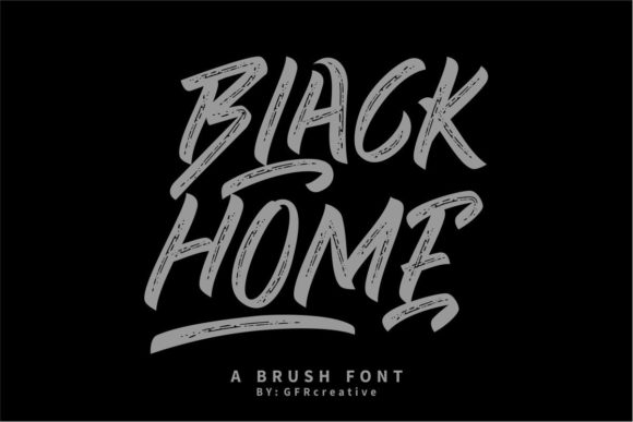 Black Home: A Strategic Approach to Typography for Modern Branding