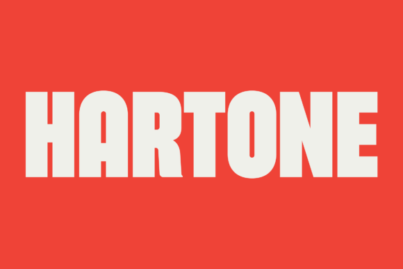 Hartone: The Bold Display Typeface Redefining Visual Impact