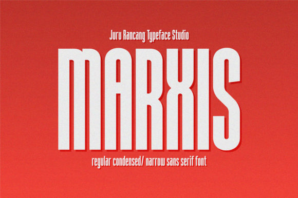 Marxis: Bold Typography for Impactful Design