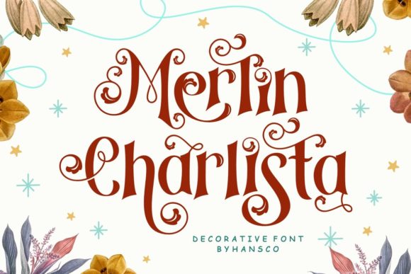 Merlin Charlista: Elevating Design with Swirls and Curly Elegance