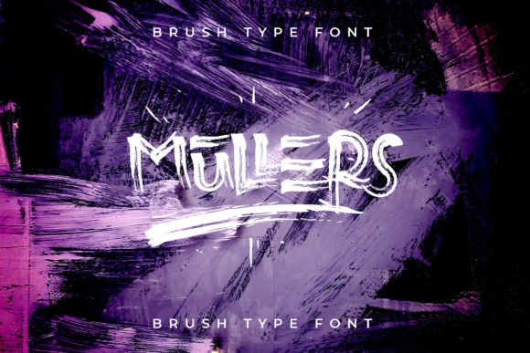 Mullers Brusher: Precision Typography for Bold Designs