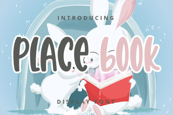 Place Book: The Jolly Display Font for Playful Branding