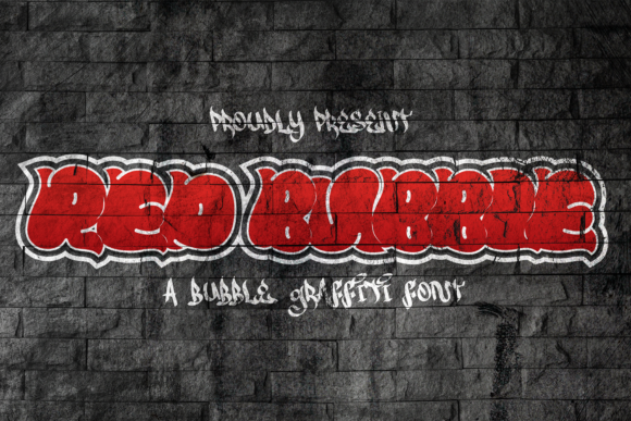 Red Bubble: Elevating Design with Graffiti-Style Typography