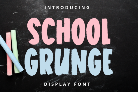 School Grunge: Capturing the Authentic Spirit of Childhood Creativity