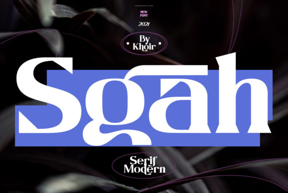 Sgah: The Bold Display Font That Transforms Your Creative Projects