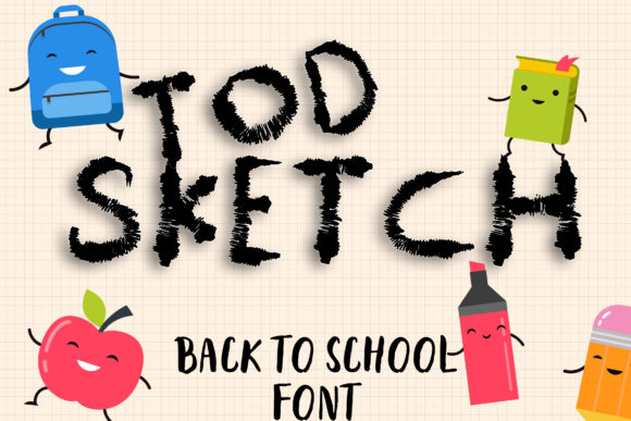 Tod Sketch: The Bold Hand-Drawn Typeface for Modern Design