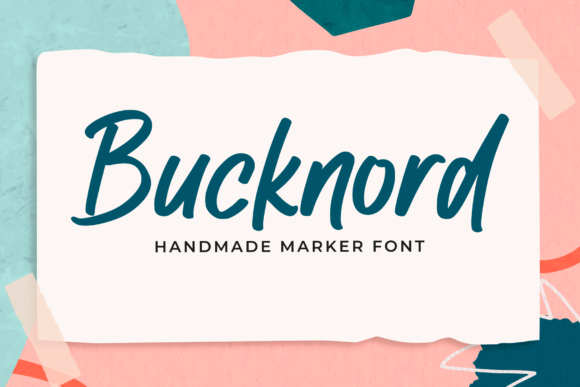 Unlocking Creative Potential: Why Bucknord Is the Handmade Marker Font for Modern Designers