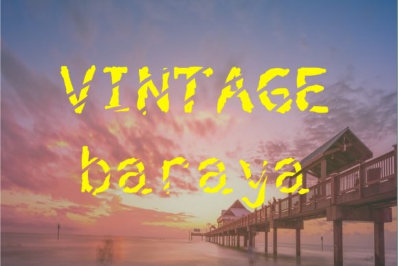 Vintage Baraya: A Modern Script for Personalized Branding
